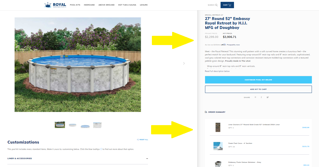 how much is an above ground pool with installation